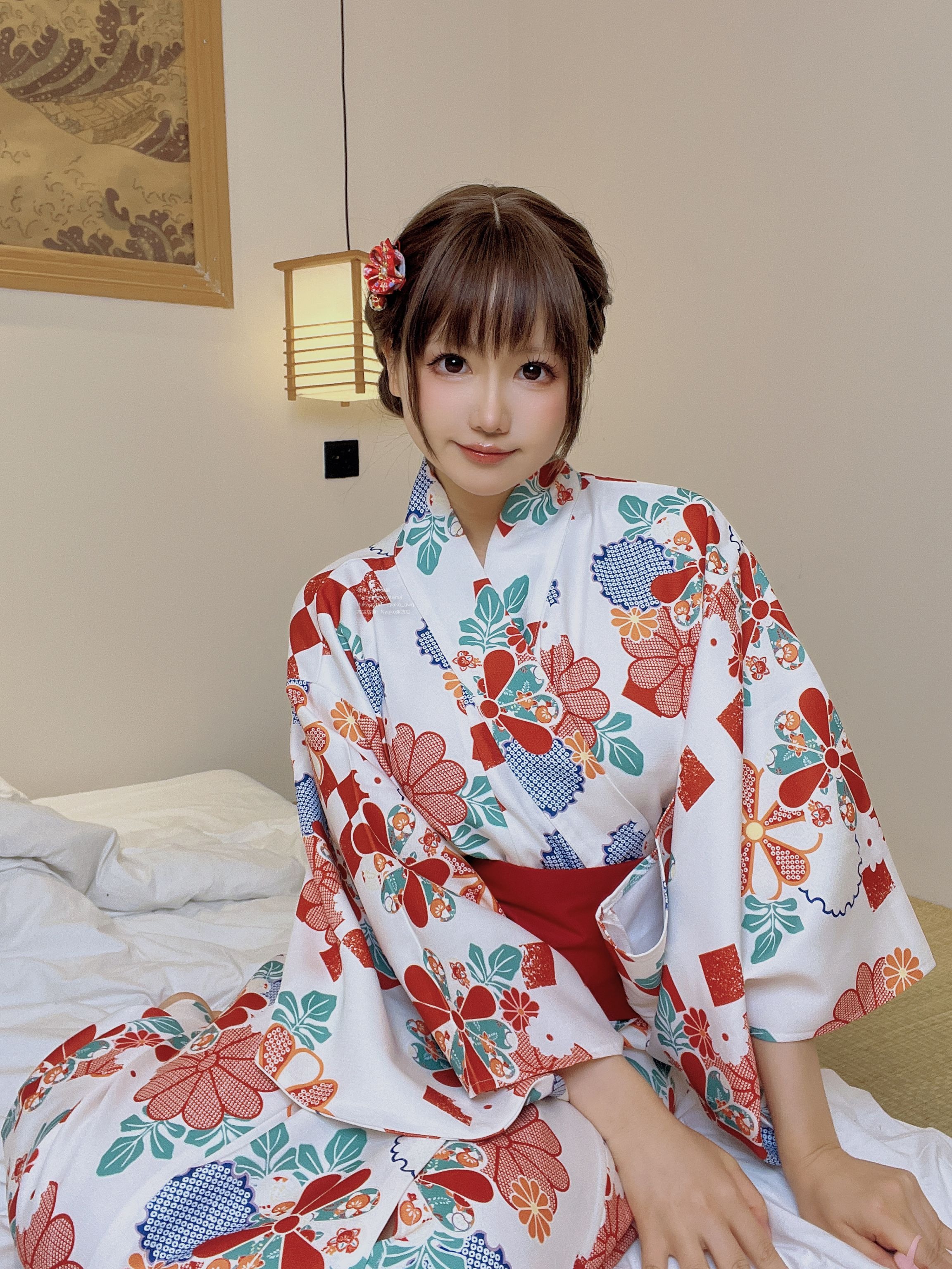 喵子Nyako #Nyako喵子 电子版41 和风烂漫 自拍(78)