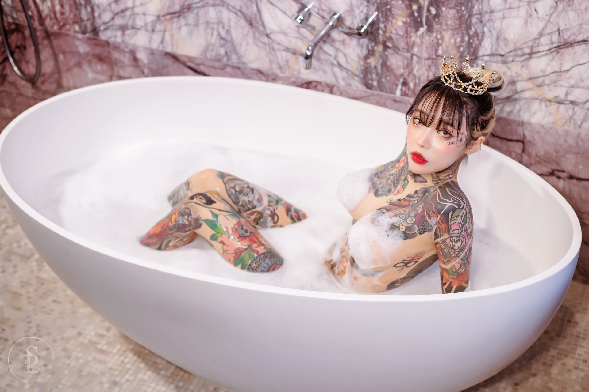 YoKo 요코, [SAINT Photolife] Bubbles(8)