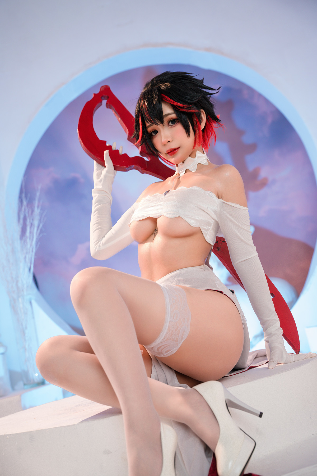 Cosplay Umeko.J Matoi Ryuko Set.01(10)