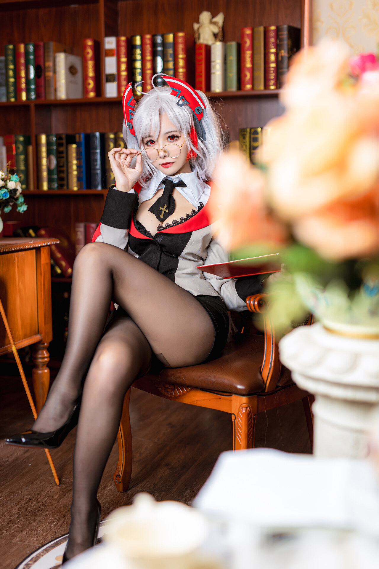 [Momoko葵葵] Prinz Eugen 欧根亲王 Teacher Ver.(3)