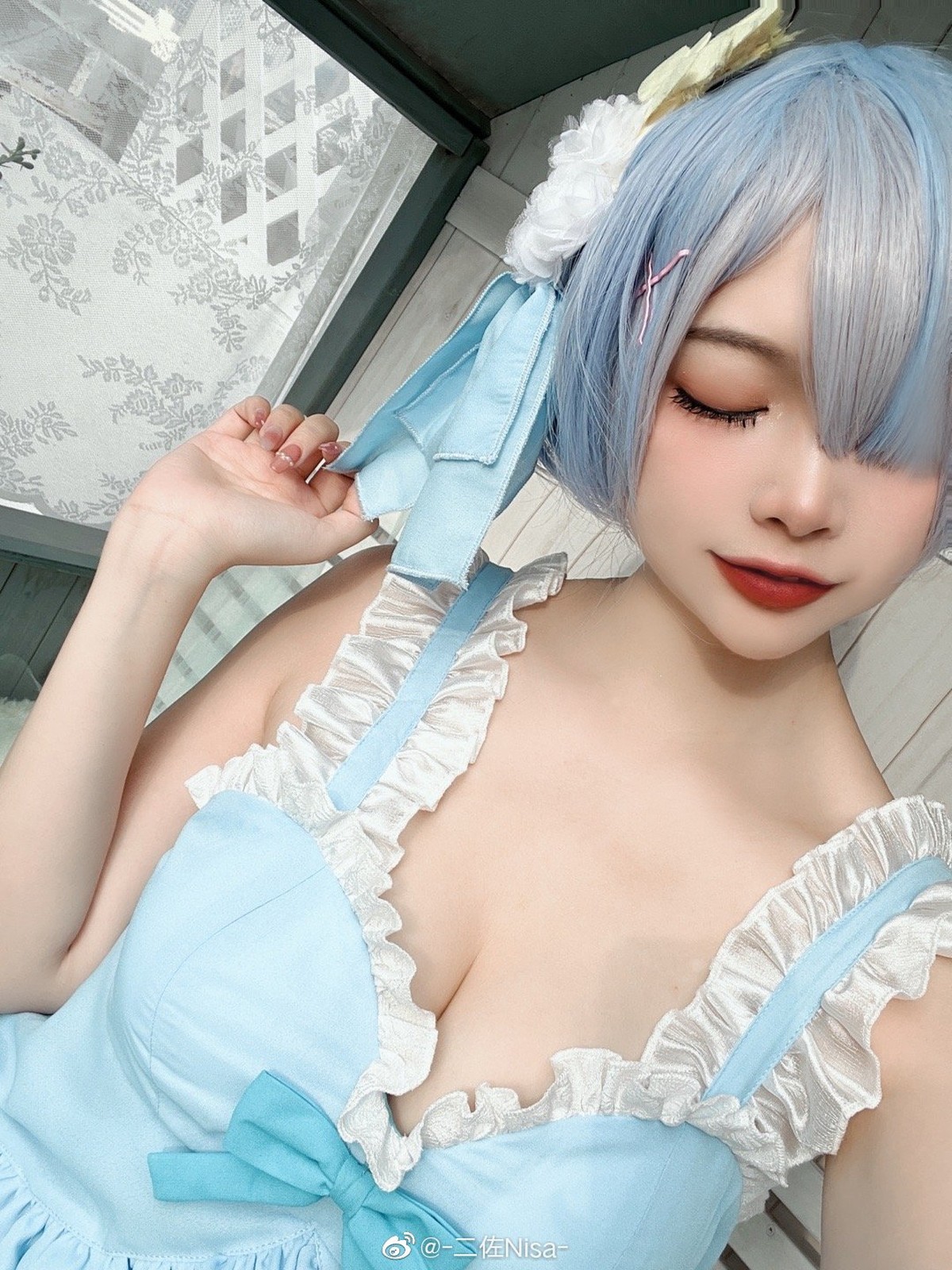 二佐Nisa Cosplay 蕾姆(20)