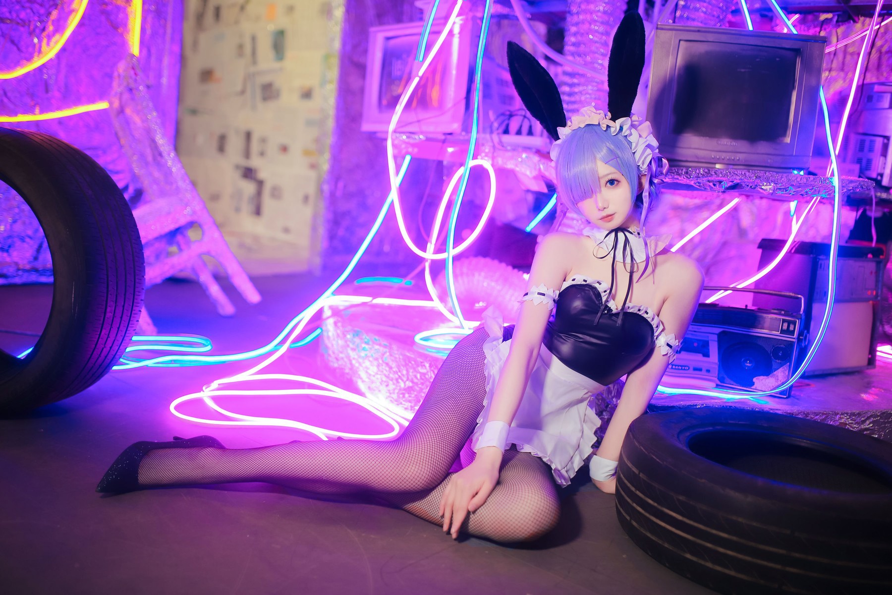 Cosplay 封疆疆 レムメイド REM Maid(6)