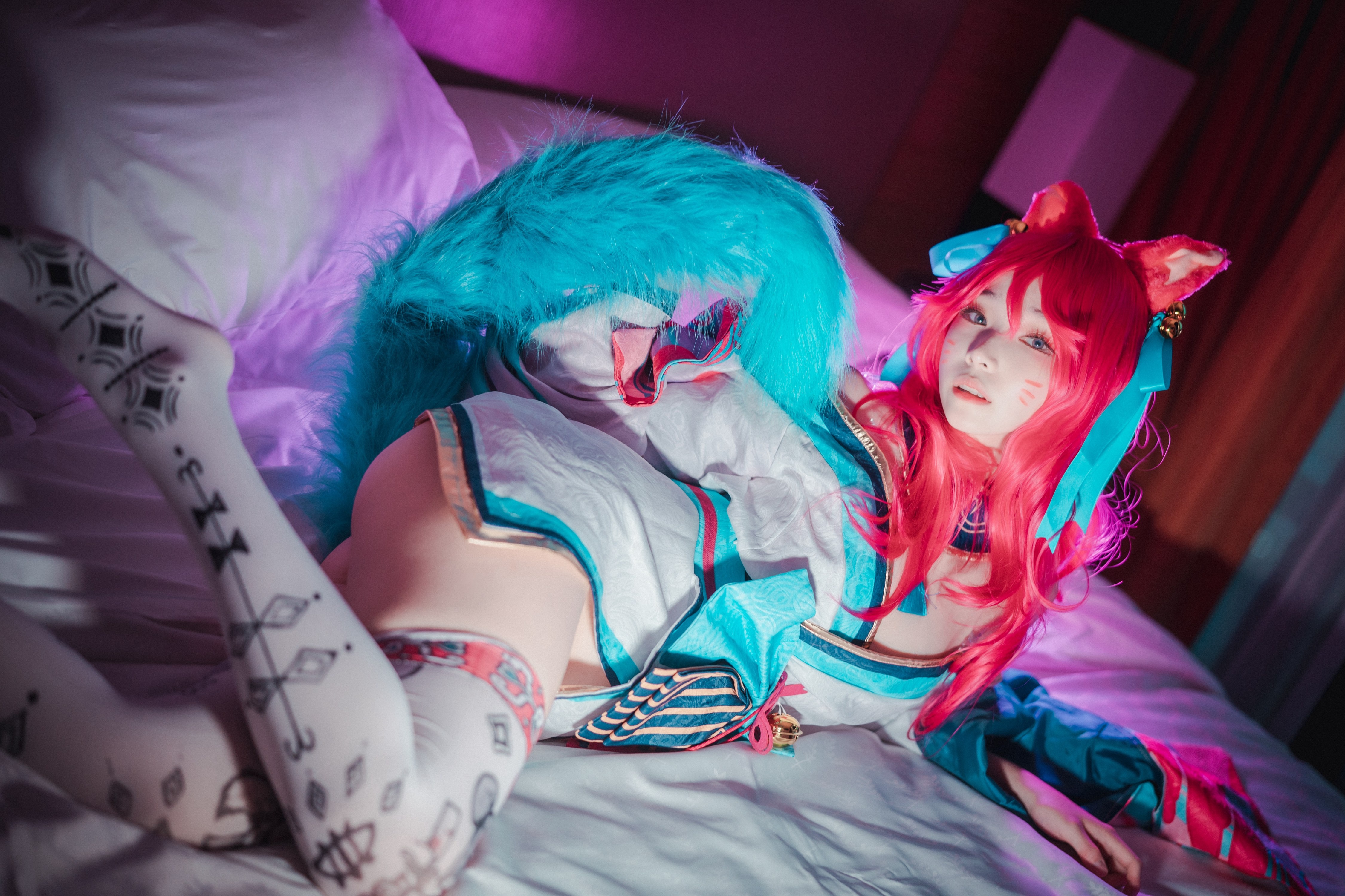 DJAWA Photo – Bambi (밤비) : “Spirit Blossom Ahri (League of Legends)”  145P(25)