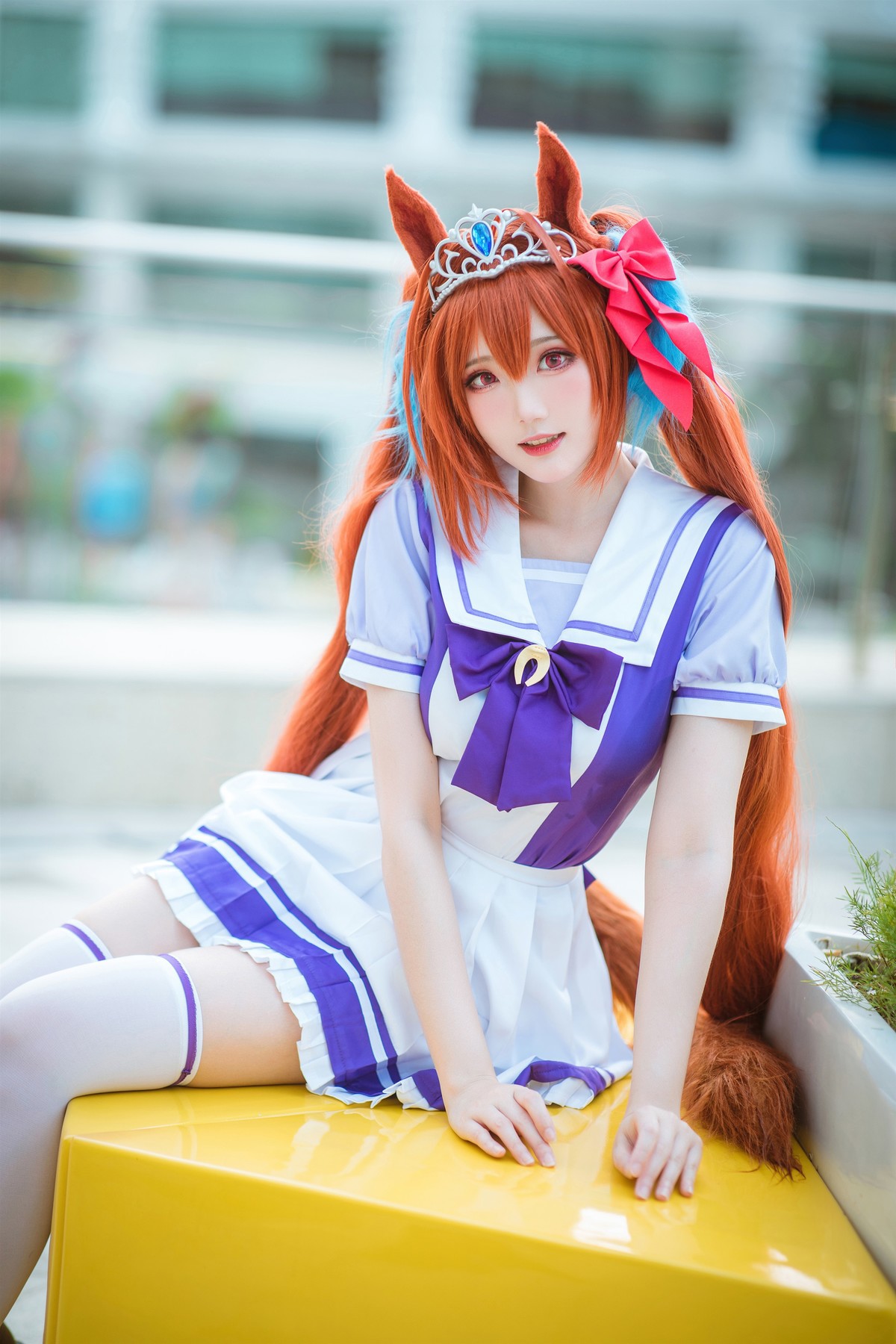 Cosplay 瓜希酱福利 赛马娘 大和赤骥(7)