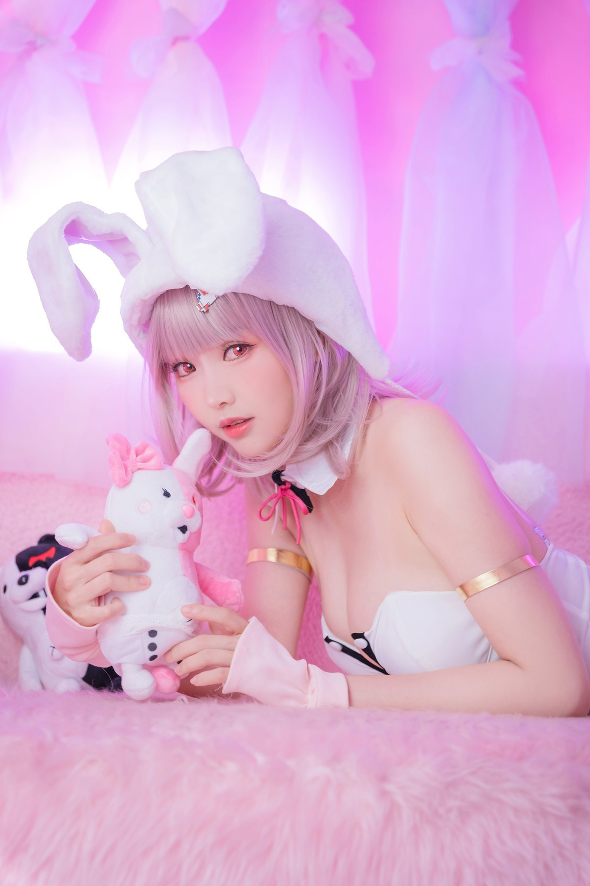 Cosplay Ely 七海千秋-バニー Ver.(8)