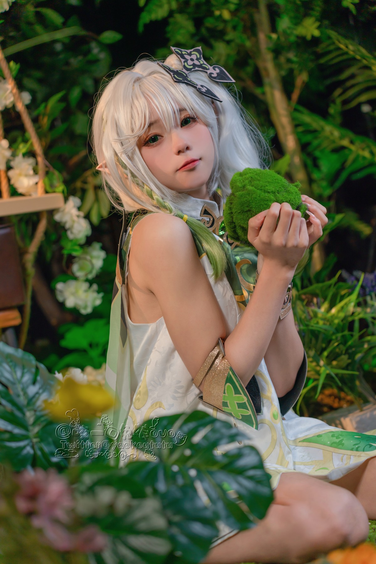 Cosplay 黏黏团子兔 万年萝莉纳西妲(16)