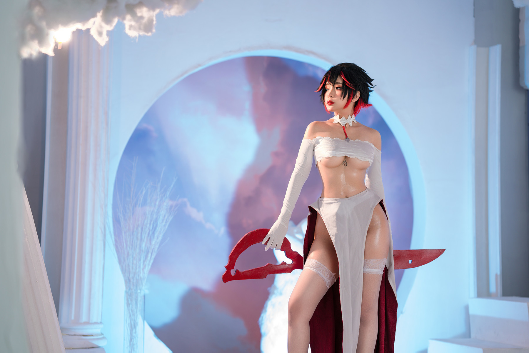 Cosplay Umeko.J Matoi Ryuko Set.01(12)