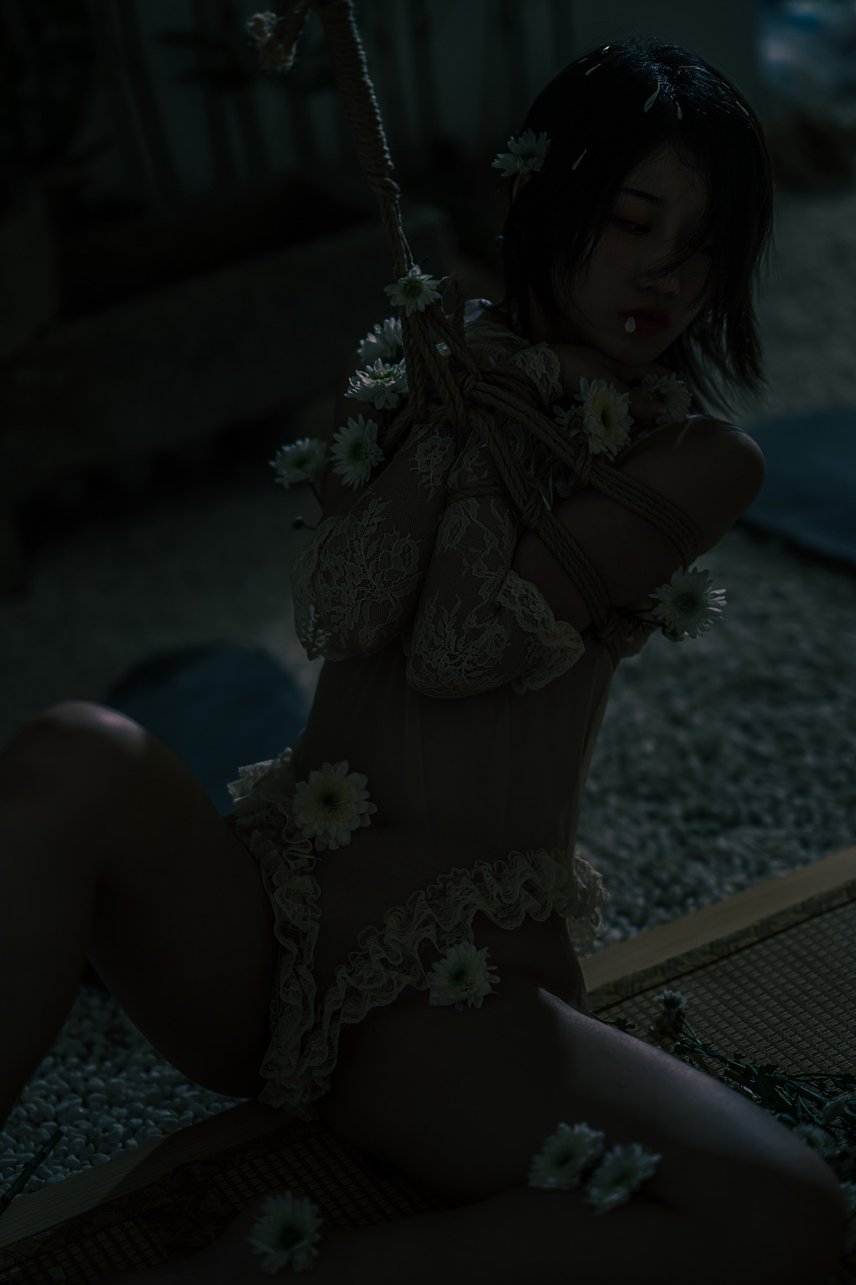 云溪溪 Cosplay 花与绳 Flower and Rope(56)