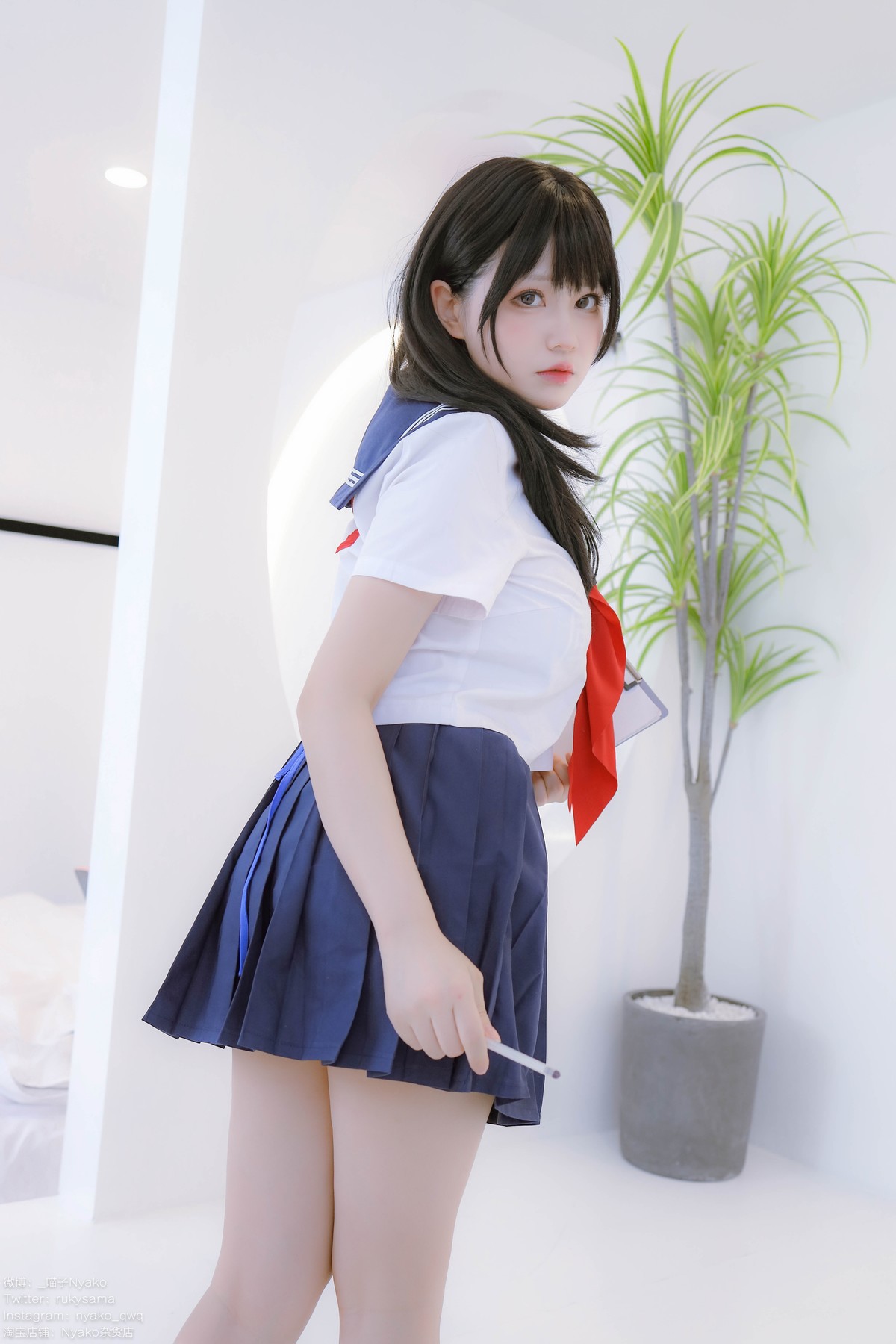 Cosplay Nyako喵子 风纪委员(5)