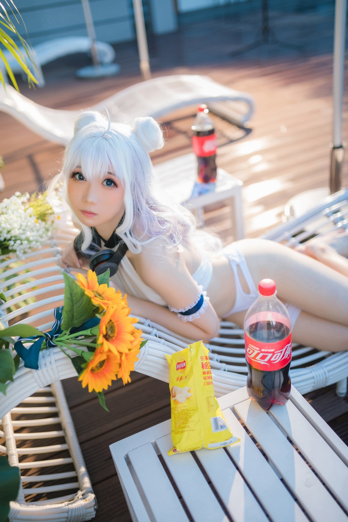 Cosplay 焖焖碳 恶毒泳衣 Vicious Swimsuit(37)