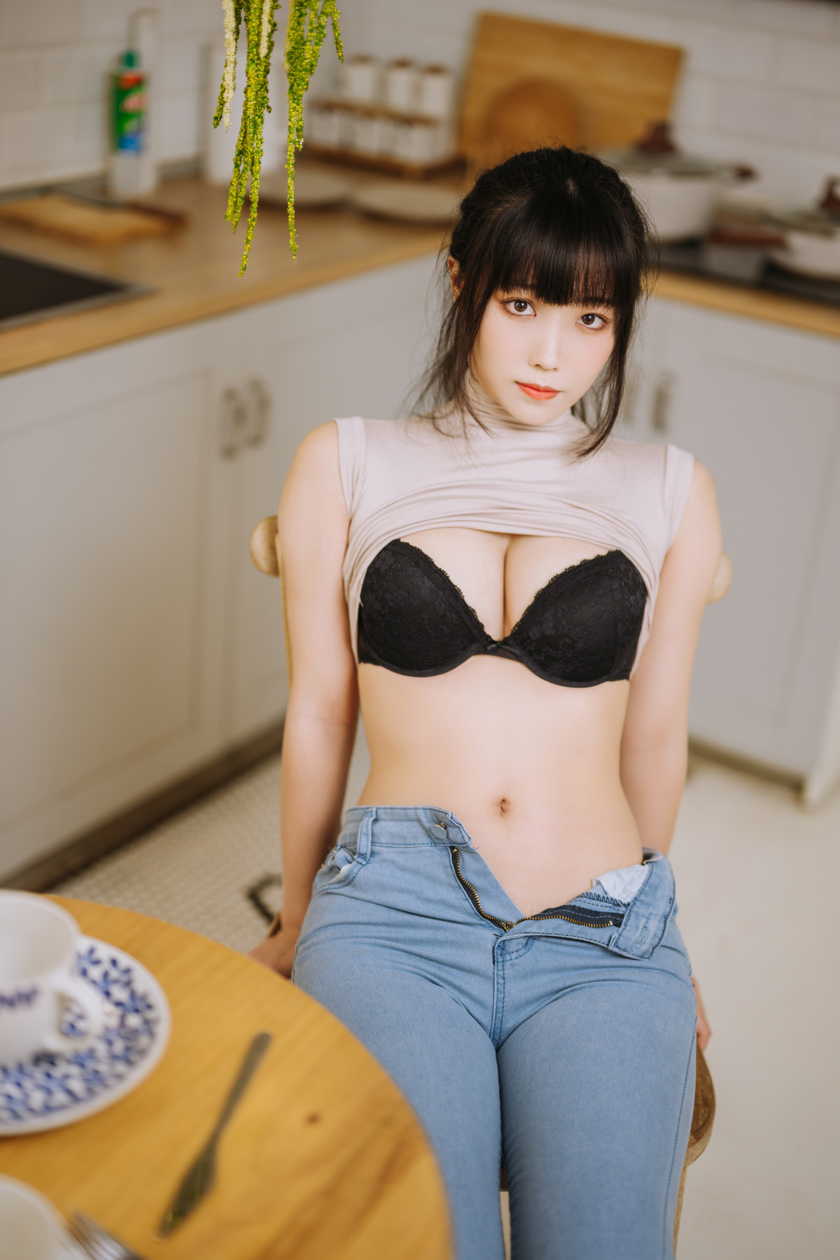 Cosplay 汪知子 姐姐的牛仔裤(40)