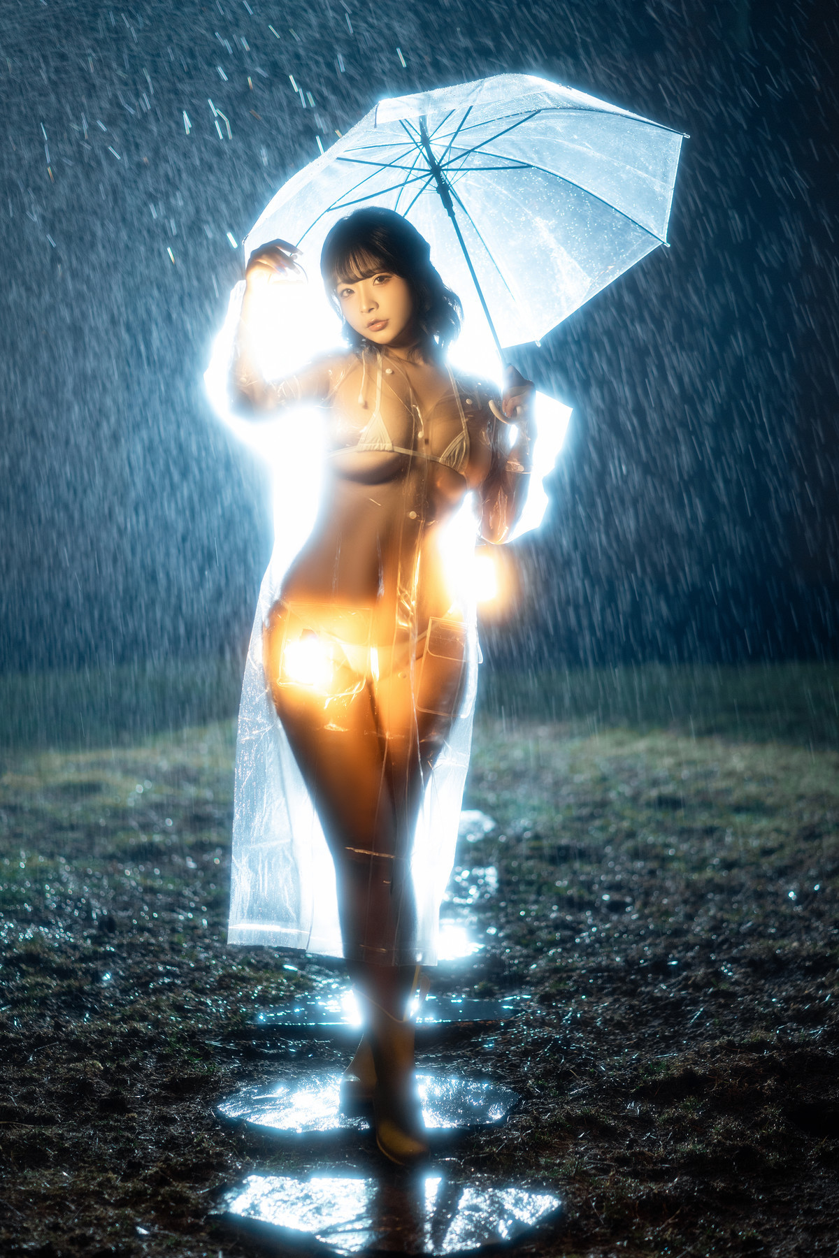 Cosplay Yuuhui玉汇 雨夜独舞 Set.01(6)