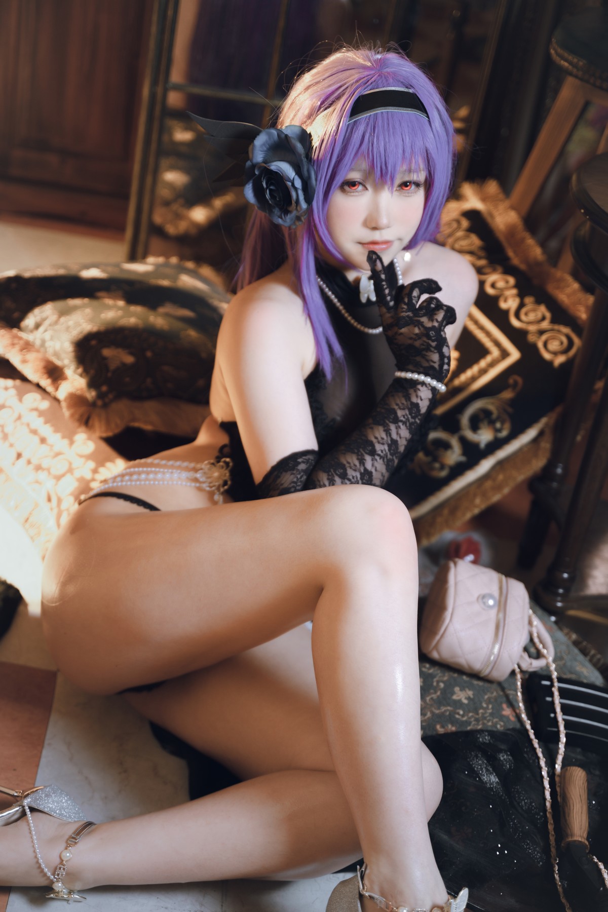 Cosplay 一北亦北 ZB-26 暗蔷摇曳(25)