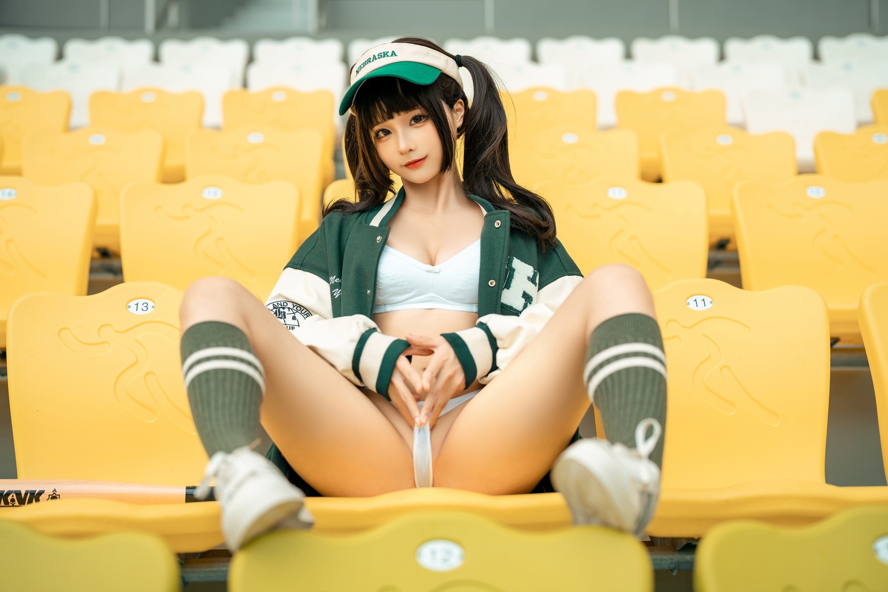 Cosplay 蠢沫沫 Chunmomo 棒球女孩 Baseball Girl Vol.01(9)