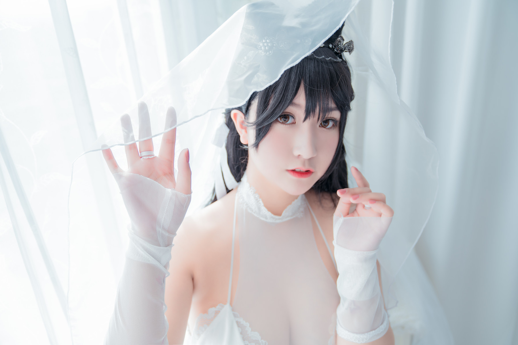 Cosplay 猫九酱Sakura 碧蓝誓约 Set.02(23)