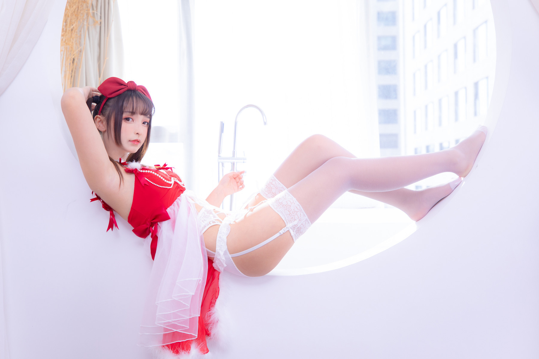 Cosplay 神楽坂真冬 电子相册-天使的愿望 Set.01(27)