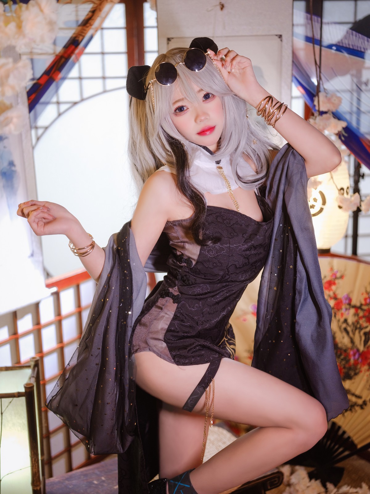 Cosplay 黏黏团子兔 床上护士(30)