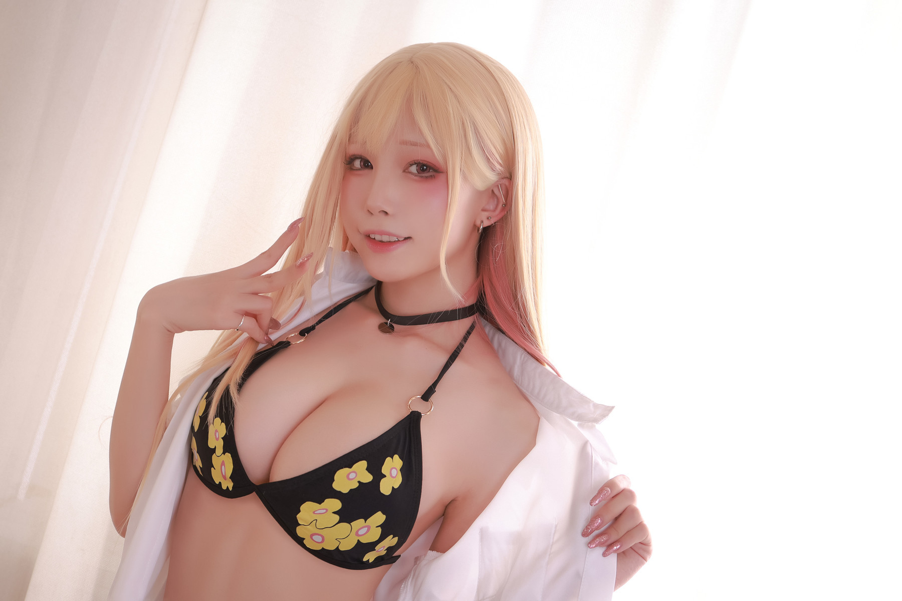 水淼aqua Cosplay Vol.117 Marin Kitagawa 喜多川海夢(17)