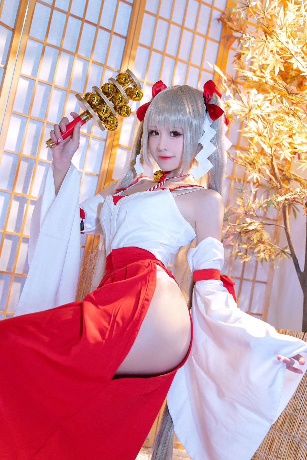 Cosplay 可畏巫女 miko酱(13)