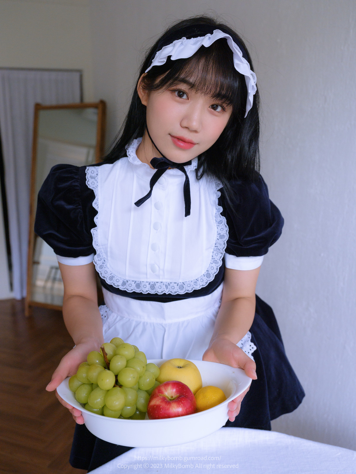 Yui 유이, [MilkyBomb] Maid Set.01(2)