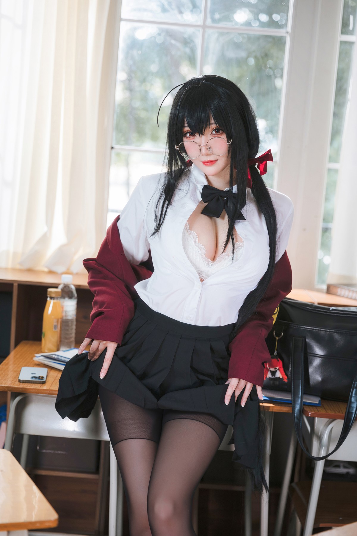 Cosplay 瓜希酱 大凤JK(12)