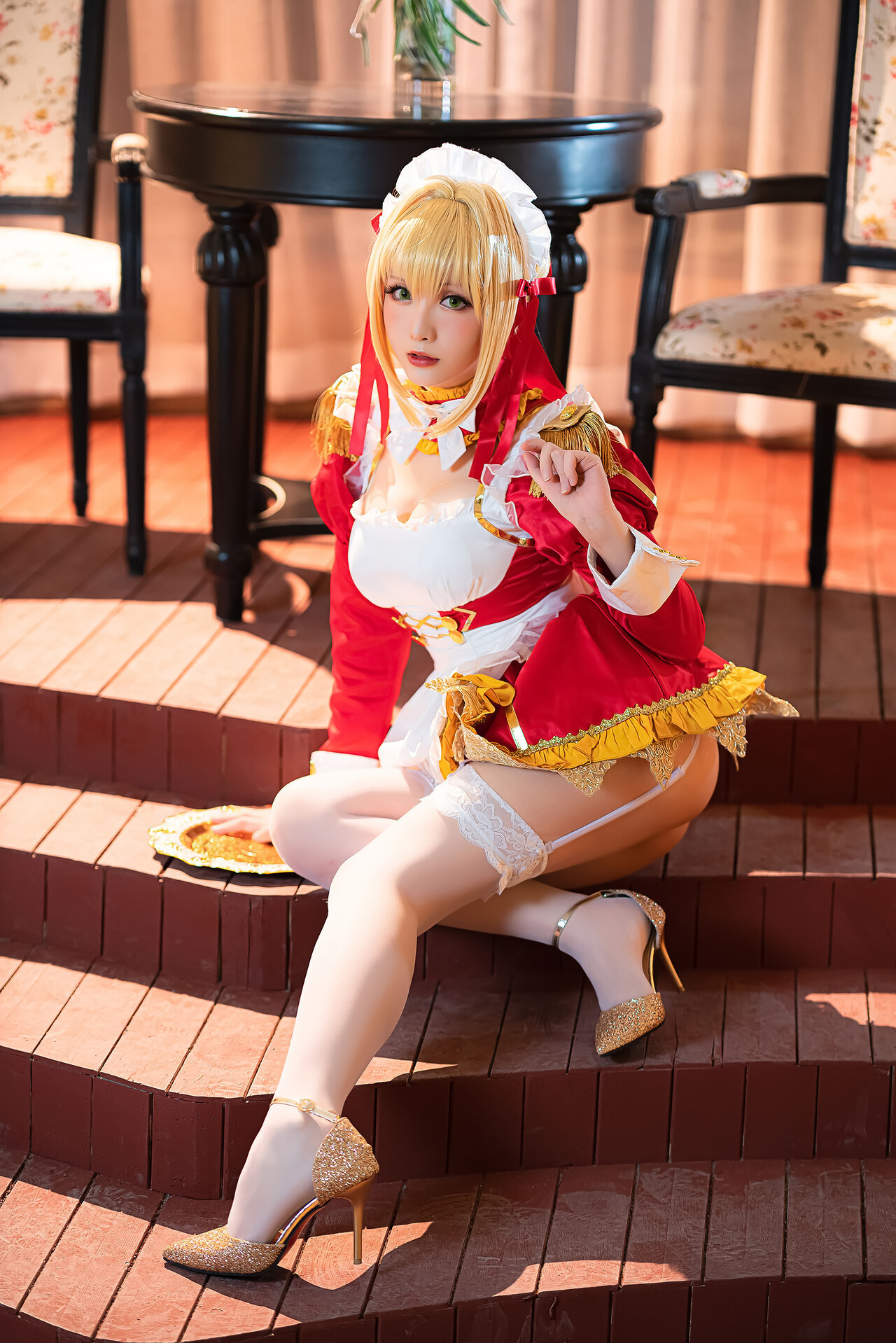 [Hoshilily 星之迟迟] Nero Claudius Maid ネロ・クラウディウス(19)