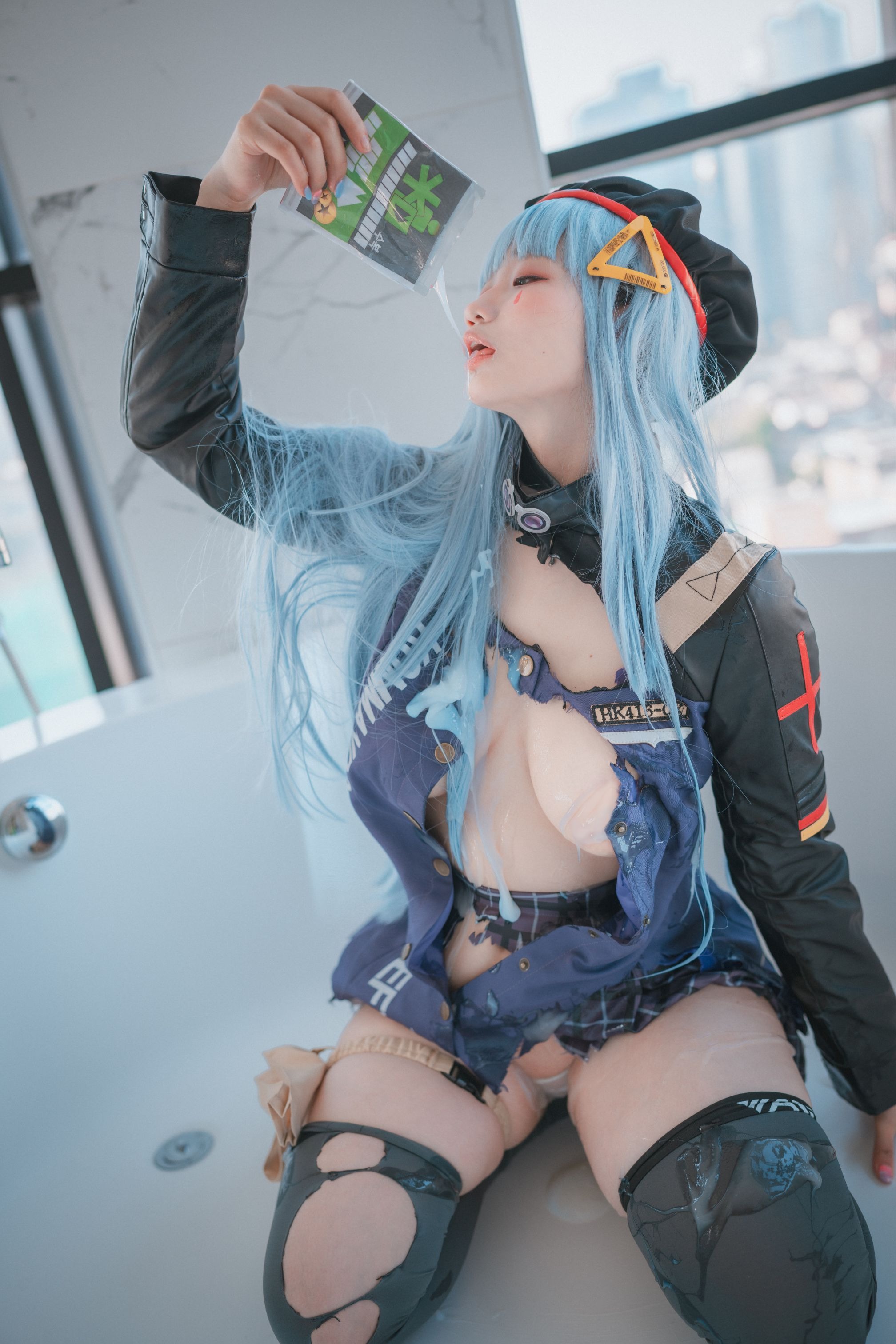 DJAWA Photo - Mimmi (밈미) - Girls' Frontline - HK416 (Damaged ver.)(77)