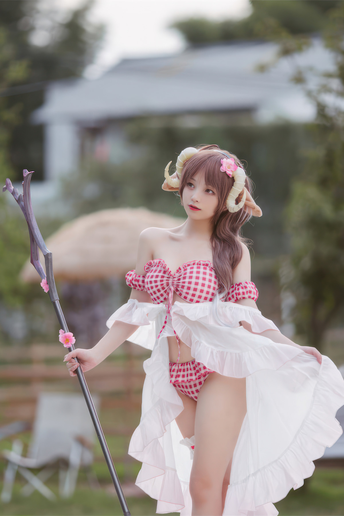 Cosplay 花铃 小羊夏卉(14)