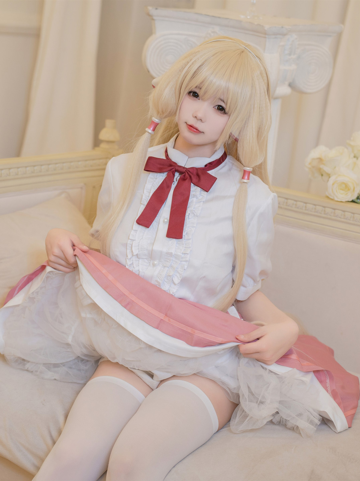 Cosplay 咬一口兔娘 女仆小叽(10)