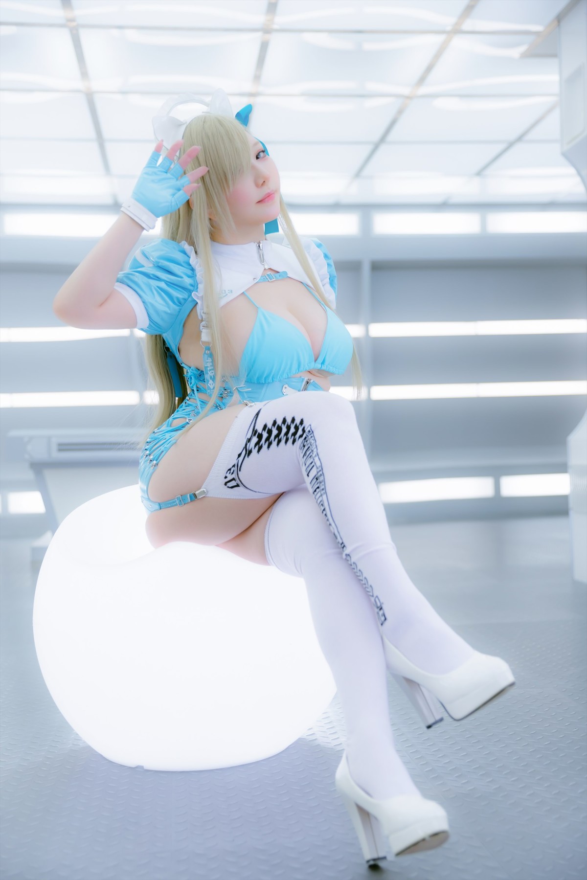 Cosplay SAKUサク Cyber Maid Asuna Set.03(4)