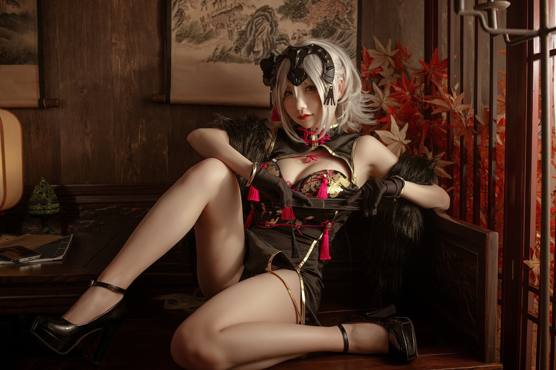 是一只熊仔吗 Cosplay Jeanne d&#8217;Arc Alter(11)