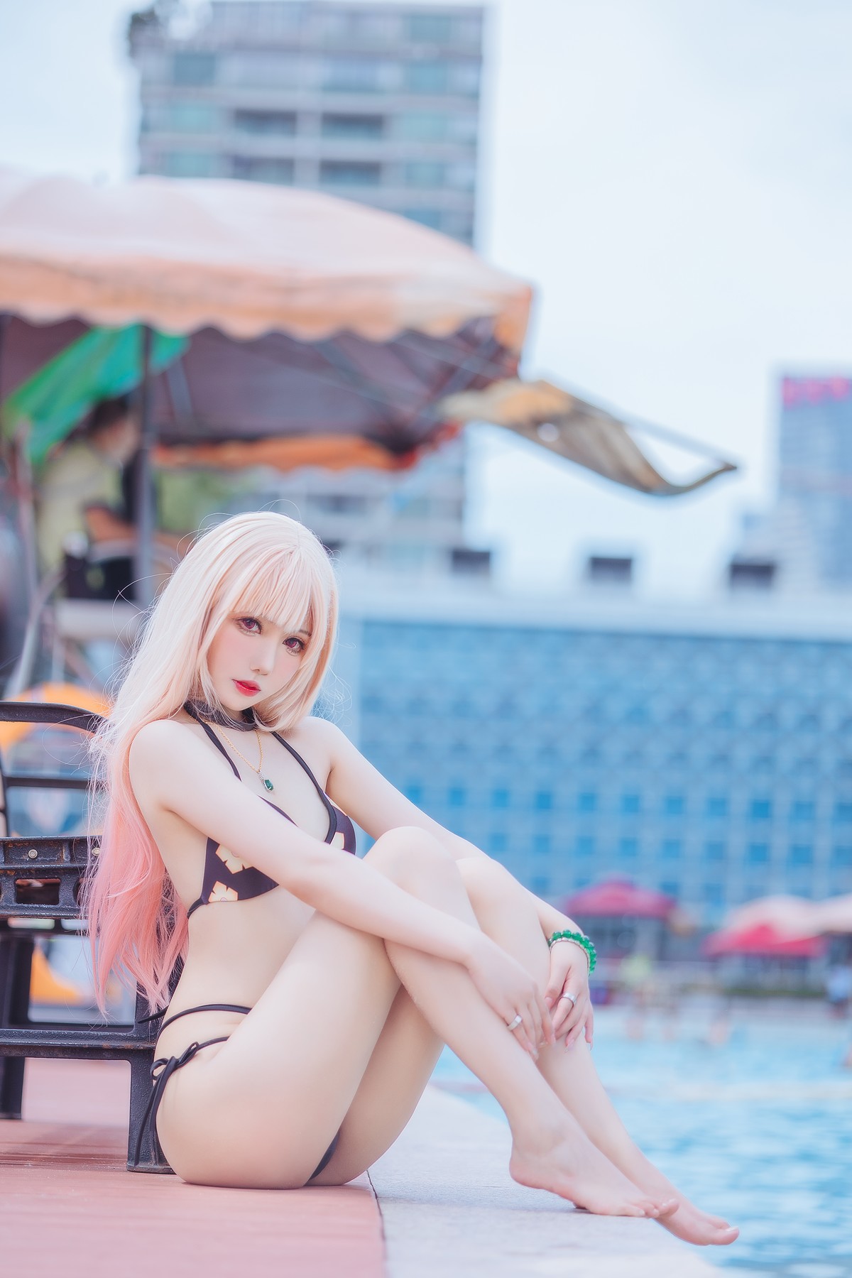 Cosplay 仙女月 喜多川海夢 Bikini(7)