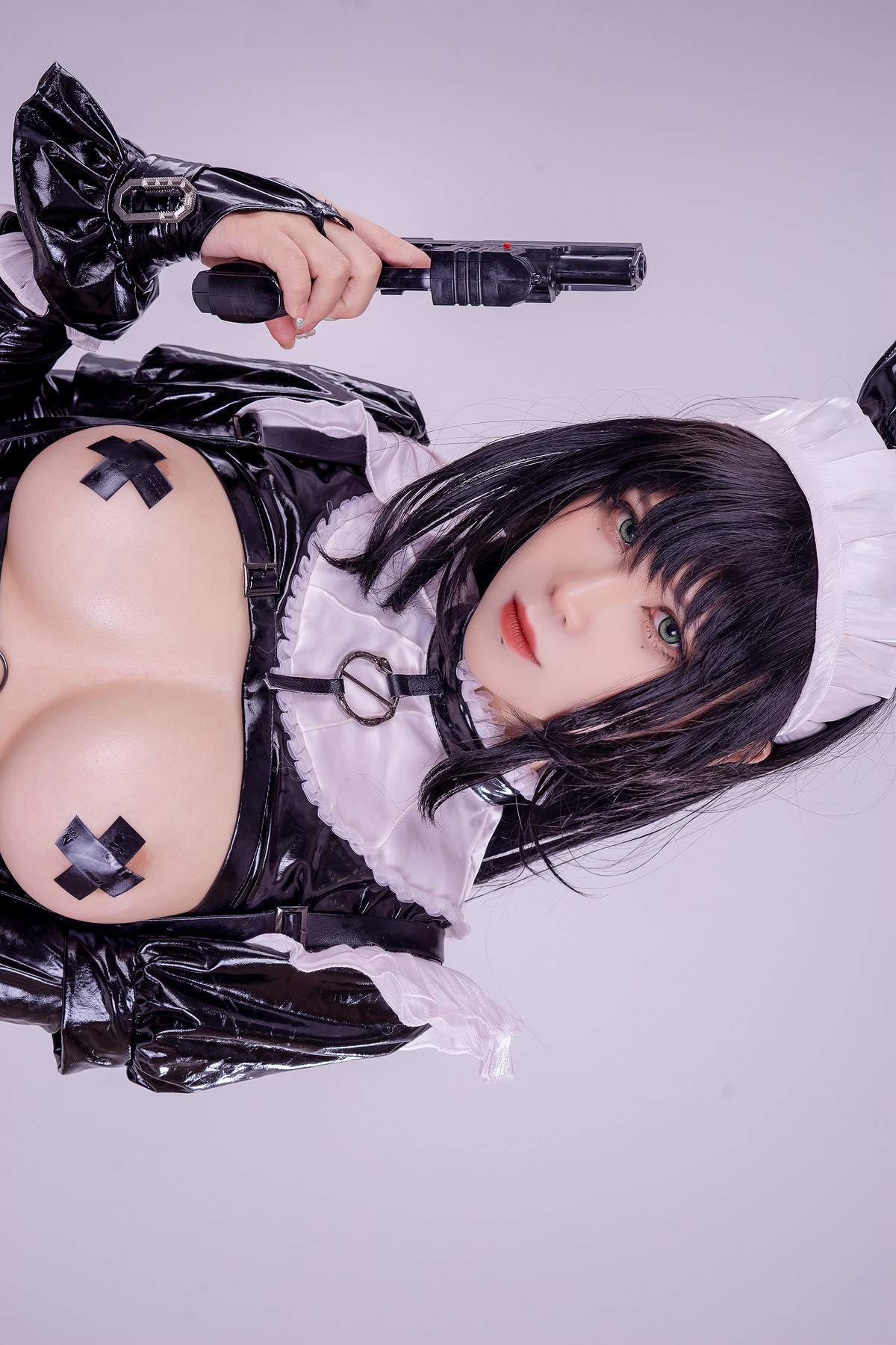 Cosplay Pyonピオン Black Bunny(9)