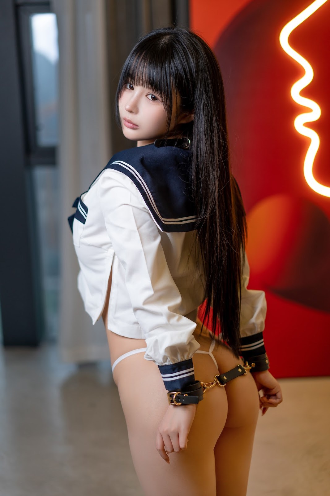 Cosplay 桜井宁宁 JK的秘密 #1(26)