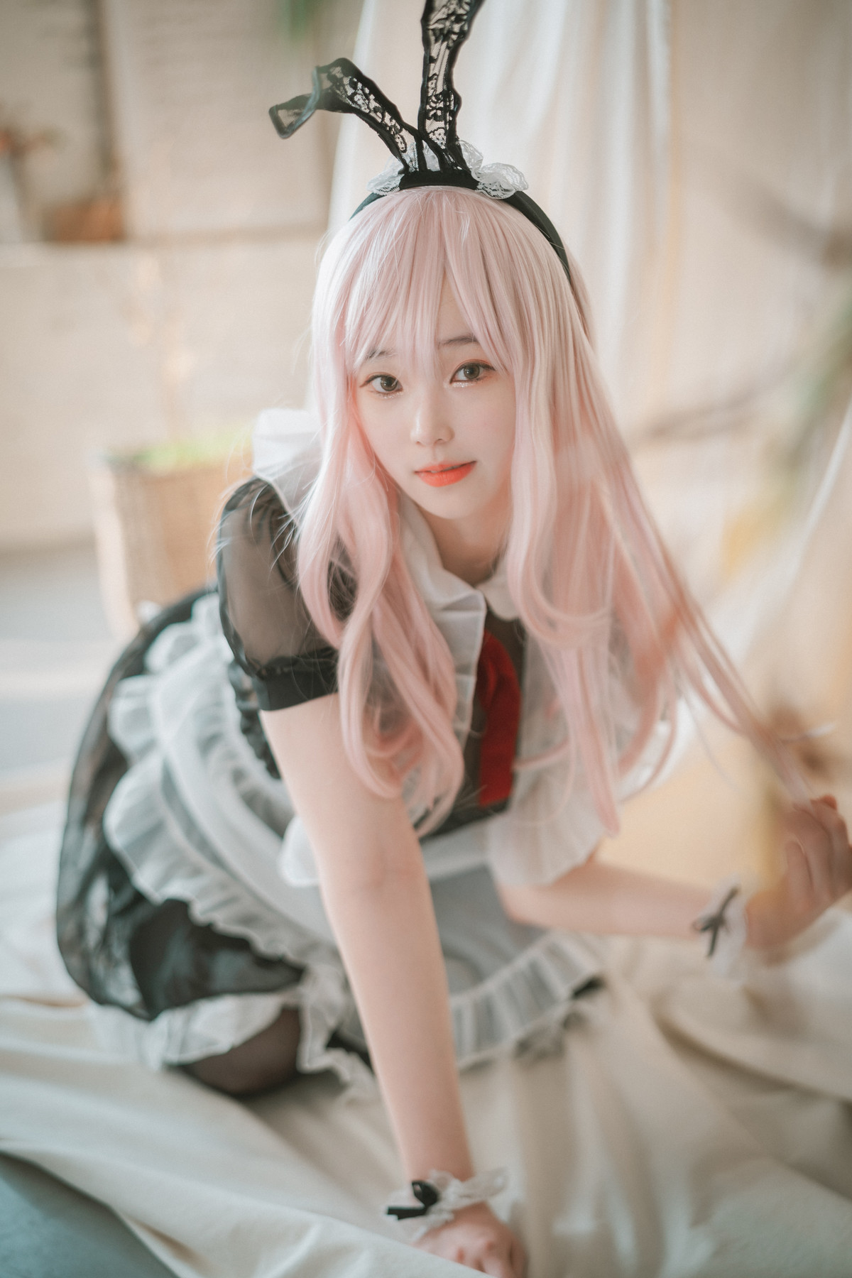 Bambi 밤비, [DJAWA] Sheer Bunny Maid(15)