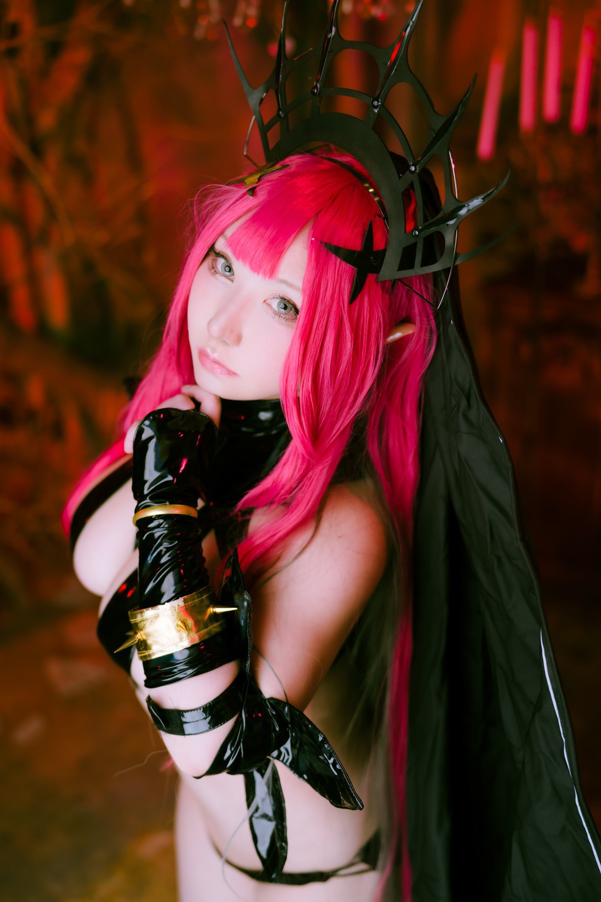 Cosplay SAKUサク Morgan le Fay Set.04(16)