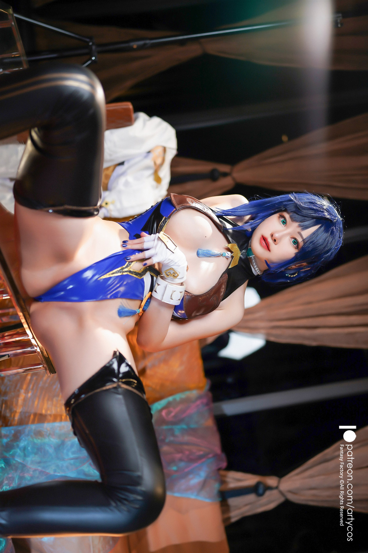 Cosplay Arty亞緹 Yelan 夜兰 Genshin Set.01(26)