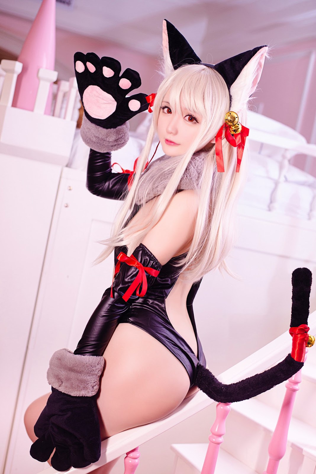 Cosplay 星之迟迟Hoshilily 伊莉雅(16)