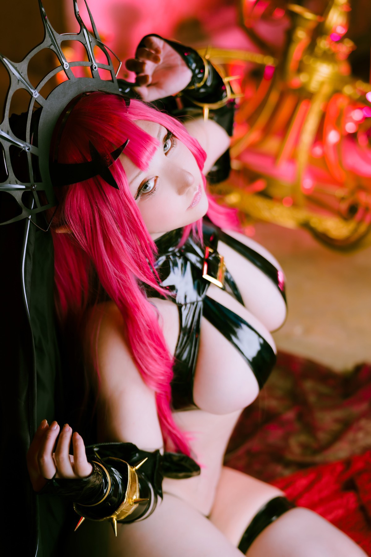 Cosplay SAKUサク Morgan le Fay Set.05(11)