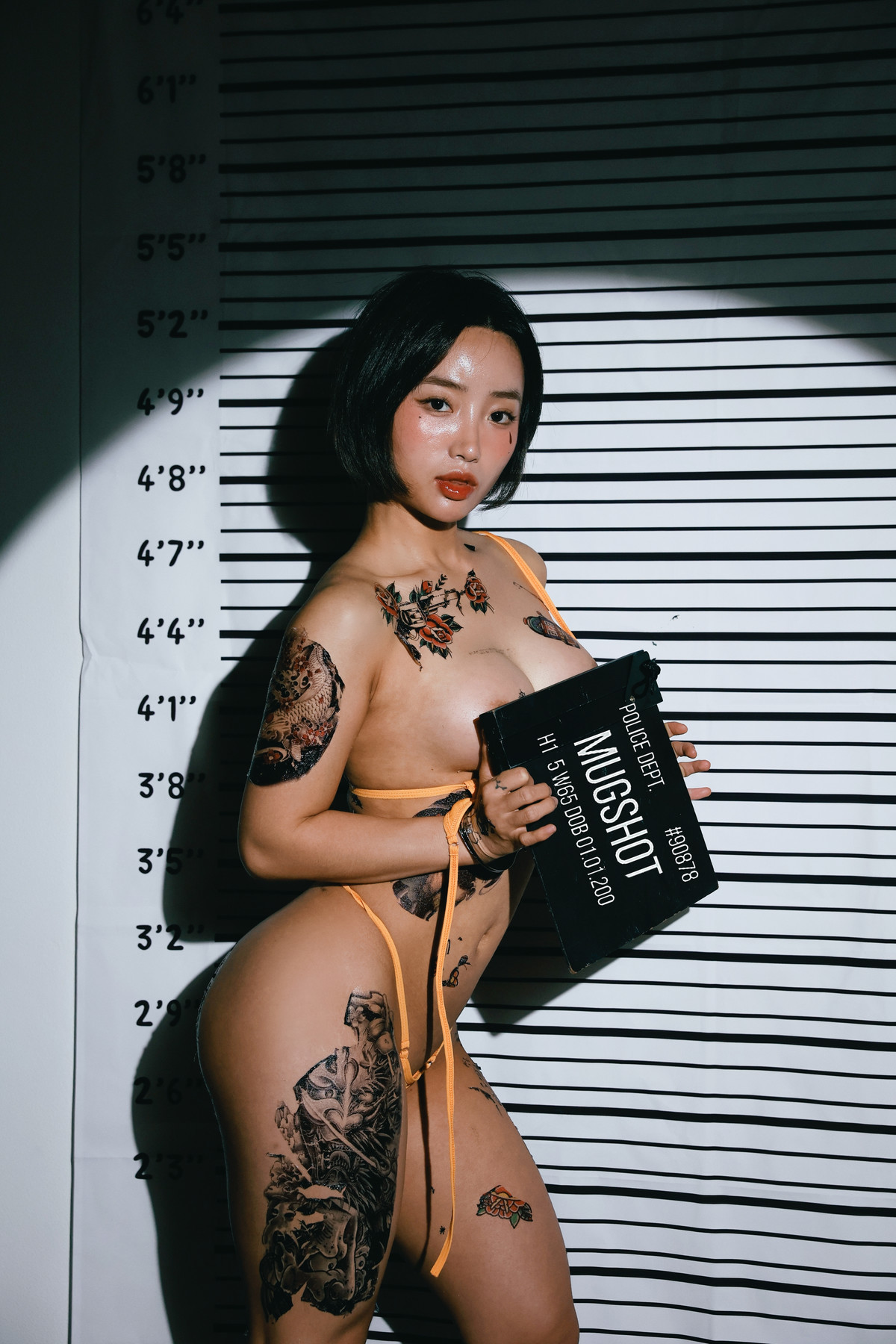 Booty Queen 엉덩퀸, Pinkpie Sexy Mugshot Set.01(31)