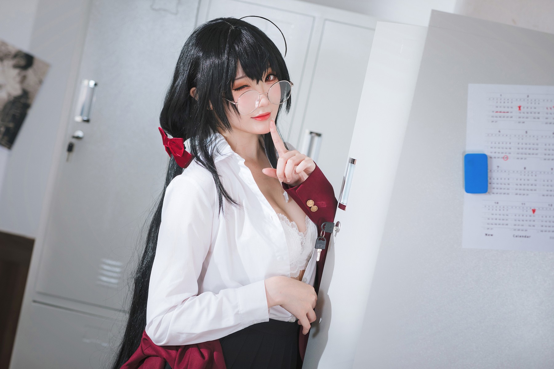 Cosplay 瓜希酱 大凤JK(26)