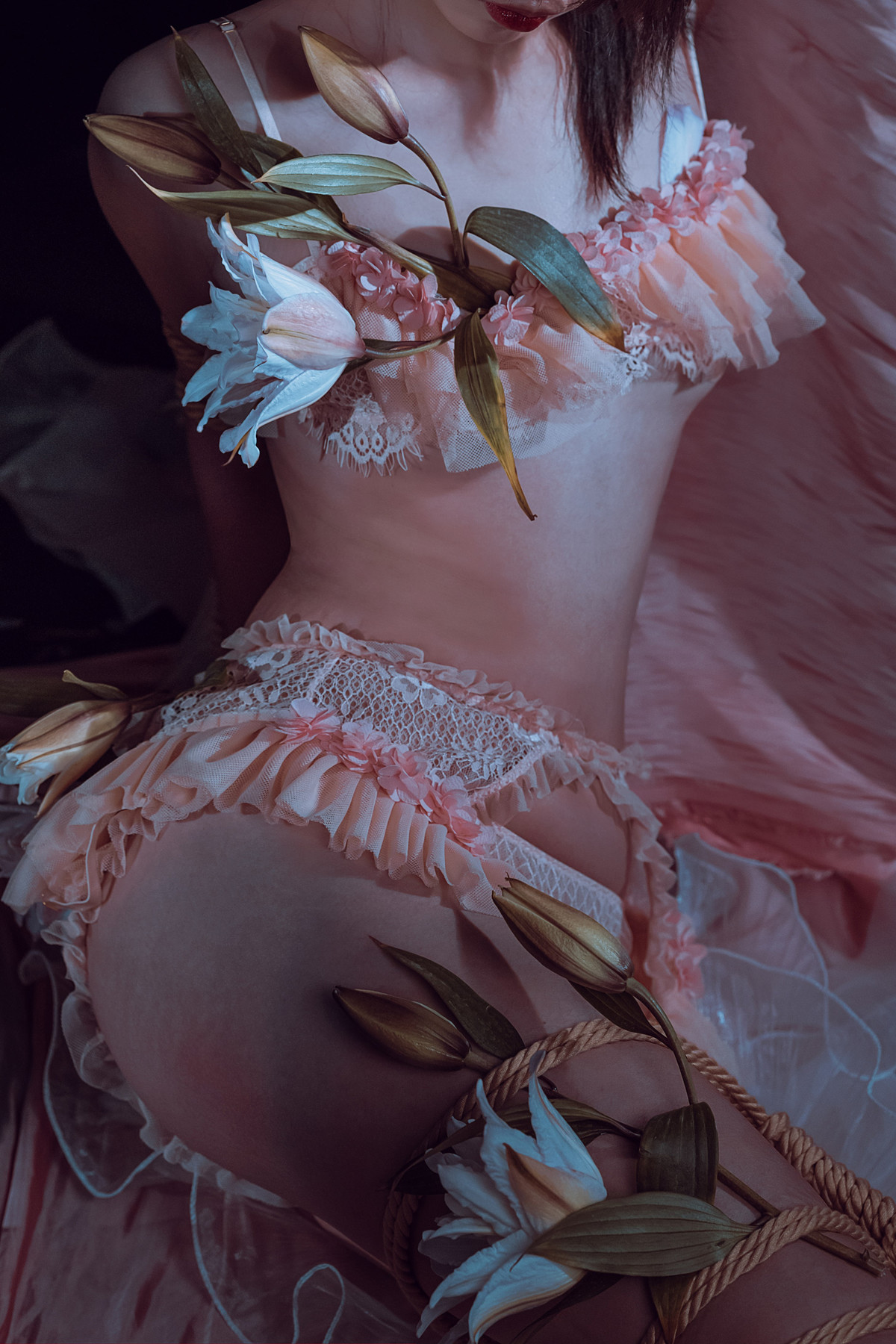 云溪溪 Cosplay 花与绳 Flower and Rope(18)