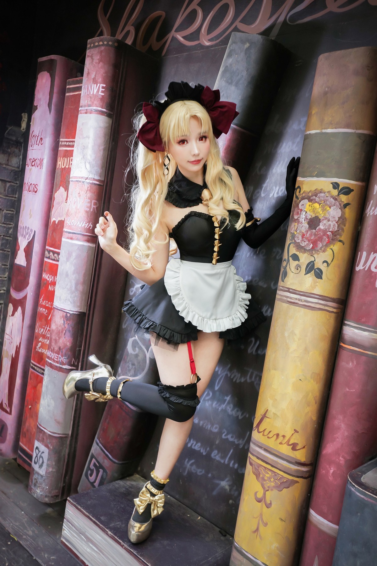 Cosplay ElyEE子 远坂凛 女仆(23)