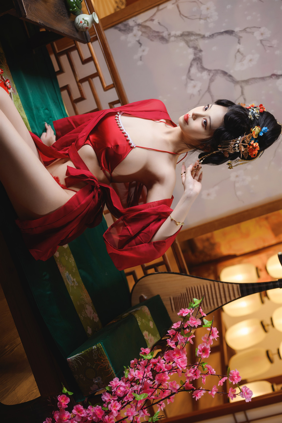 Cosplay 蜜汁猫裘Mizhimaoqiu 唐宫夜宴(4)