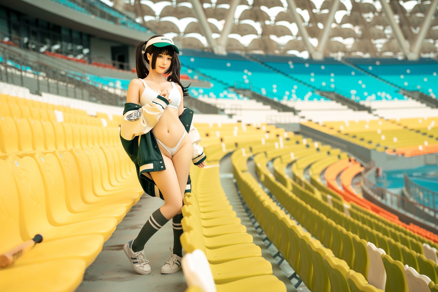 Cosplay 蠢沫沫 Chunmomo 棒球女孩 Baseball Girl Vol.01(21)