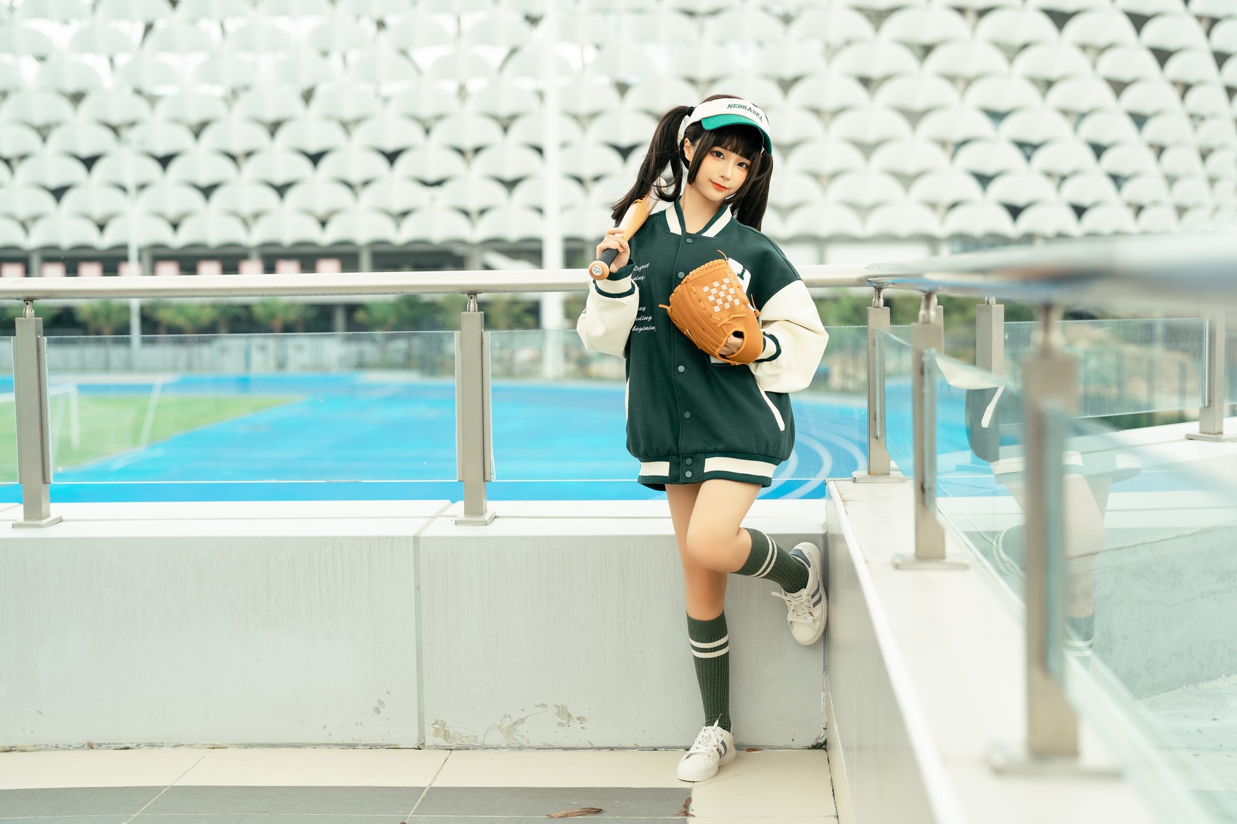 Cosplay 蠢沫沫 Chunmomo 棒球女孩 Baseball Girl Vol.02(1)