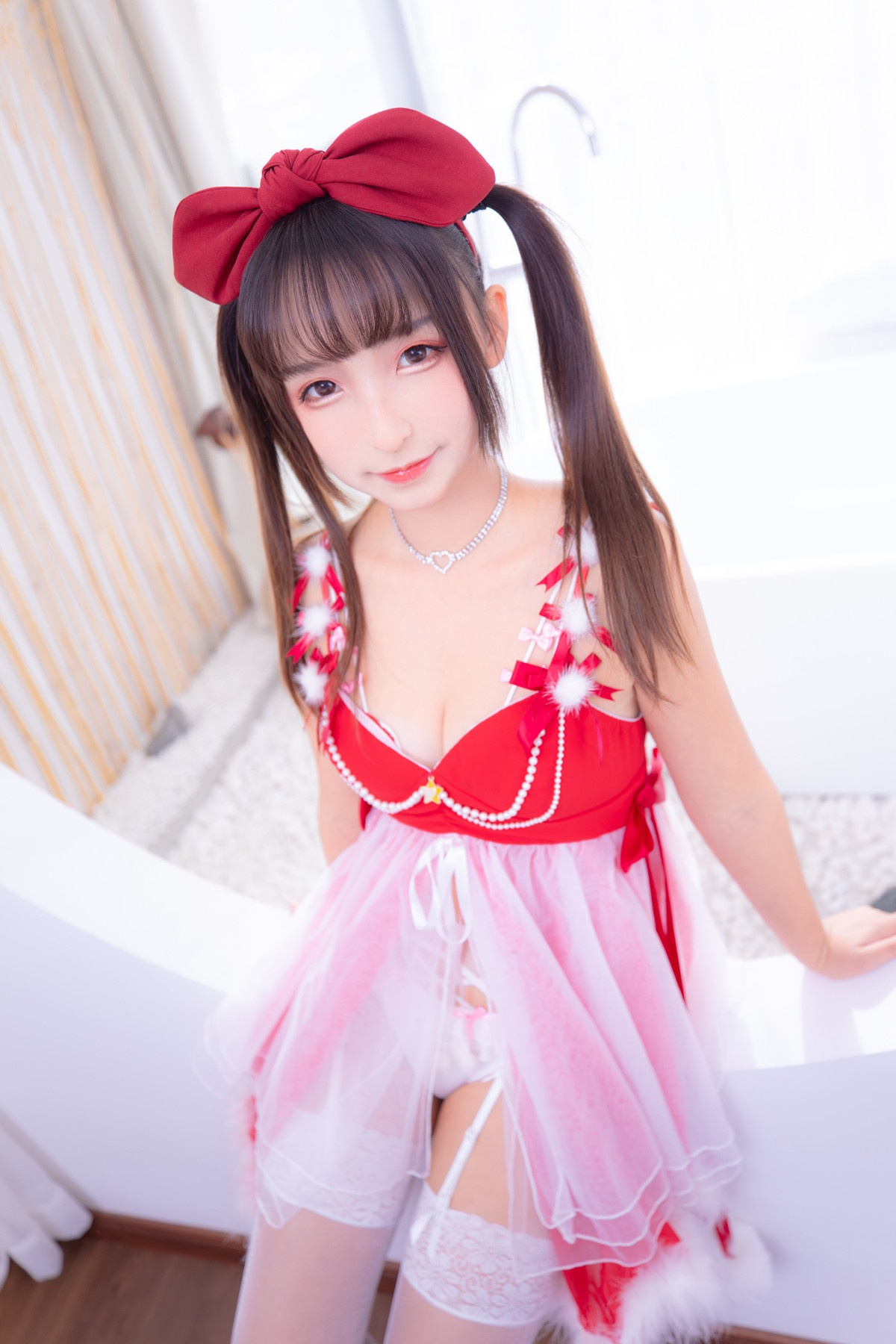 Cosplay 神楽坂真冬 电子相册-天使的愿望 Set.01(13)