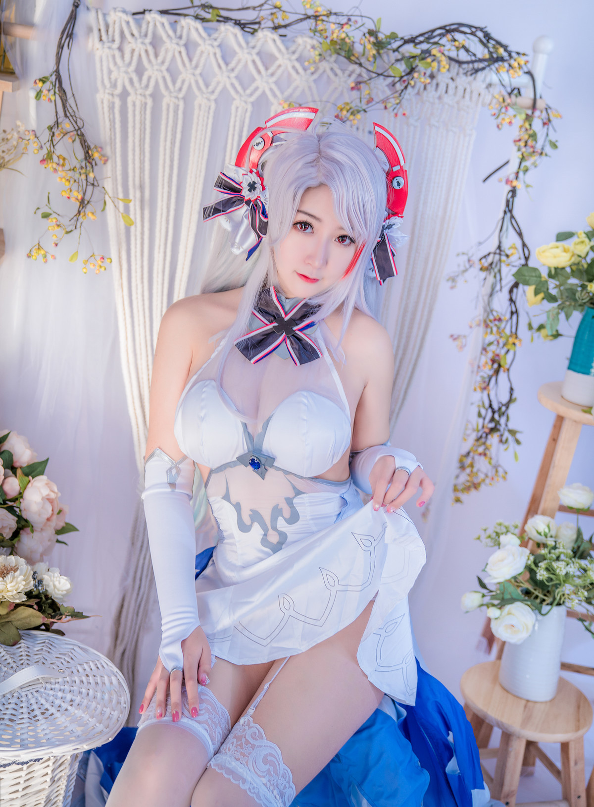 Cosplay 猫九酱Sakura 碧蓝誓约 Set.01