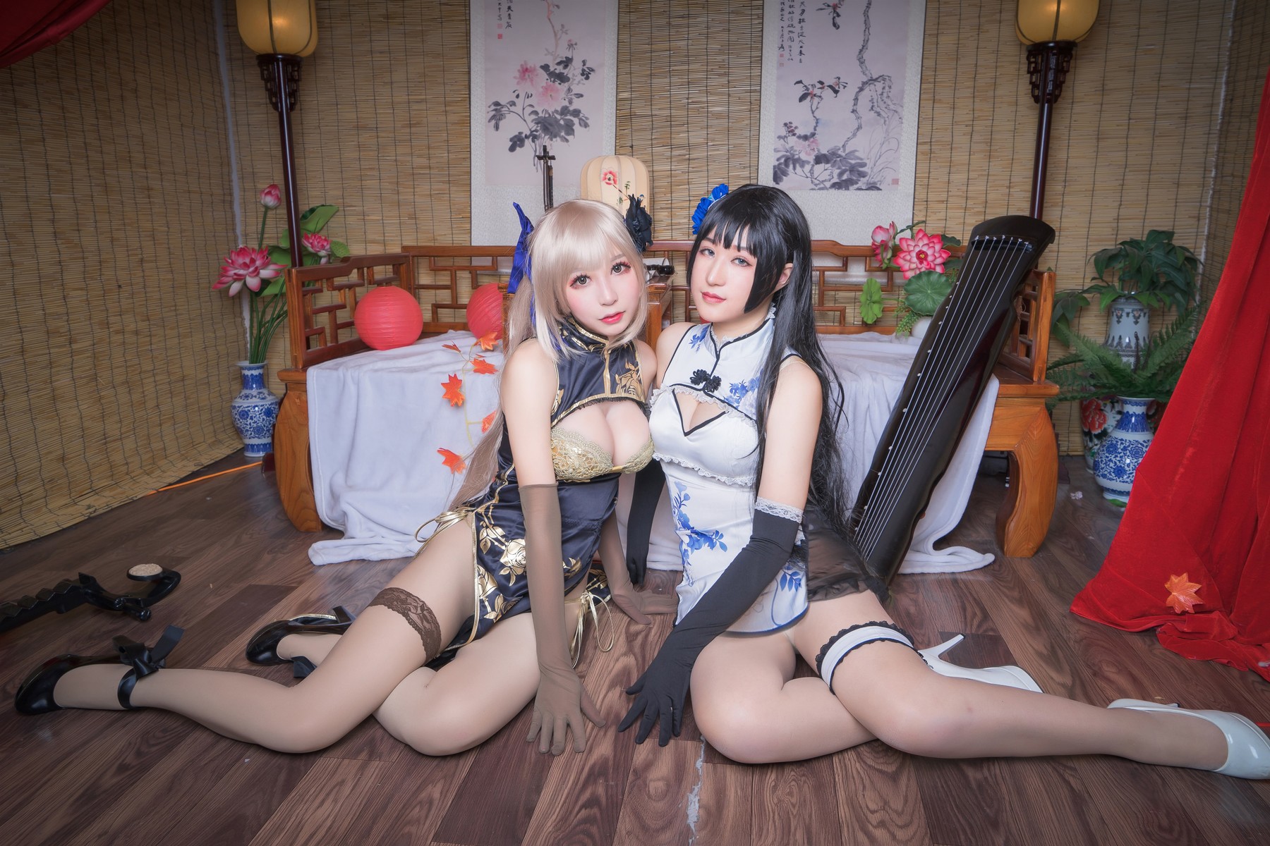 黑米粥 Cosplay 金莲(15)