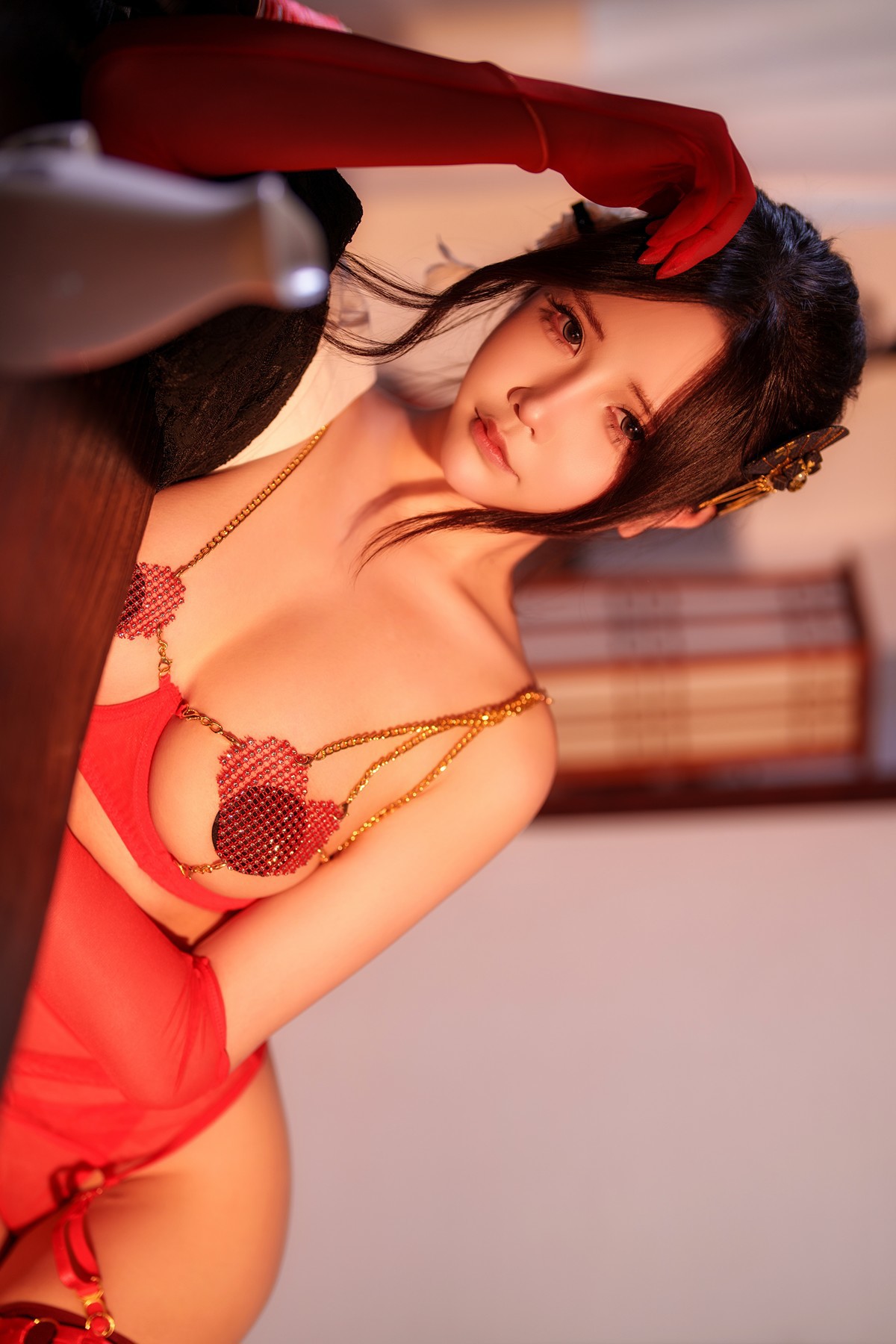 Cosplay 抱走莫子aa 未亡人太太(22)